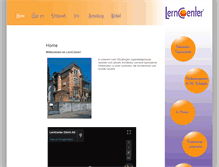Tablet Screenshot of lerncenter.ch